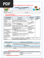 IV SES MART 10 COMU LEEMOS Y ESCRIBIMOS VILLANCICOS