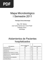 Mapa Microbiologico I Semestre 2011 para Imprimir