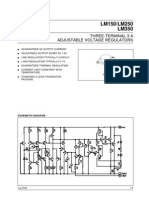 LM150/LM250 LM350: Three-Terminal 3 A Adjustable Voltage Regulators