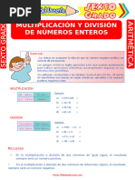 Multiplicación-y-División-de-Números-Enteros-para-Sexto-Grado-de-Primaria