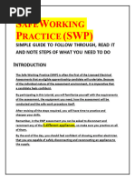 SWP Testing Step by Step Updated 2024