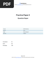 set b practice paper 2