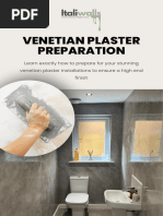 VENETIAN PLASTER PREPARATION GUIDE