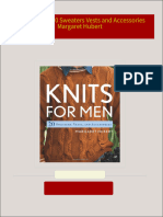 Knits for Men 20 Sweaters Vests and Accessories Margaret Hubert 2024 scribd download