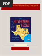 Complete Download Governing Texas 2nd Edition Anthony Champagne PDF All Chapters