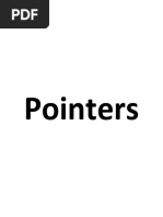 Pointers In C