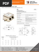 Sakura India Rfi Emi Filters Brochue 2