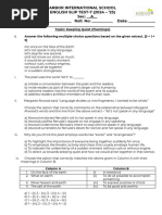 Gr-12_Eng_Slip Test-7_Keeping Quiet