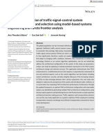 Systems Engineering - 2024 - Balaci - Systematic application of traffic‐signal‐control system architecture design and