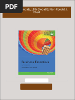 Get Business Essentials, 11th Global Edition Ronald J. Ebert free all chapters