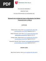 investigación formativa Obras Hidraulicas