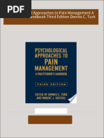 [Ebooks PDF] download Psychological Approaches to Pain Management A Practioners Handbook Third Edition Dennis C. Turk full chapters