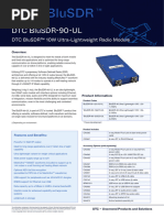 BluSDR 90 UL 10W BluSDR Ultra Light Radio Module