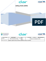 Risk Assessment Required for Method Statement of AHU