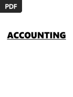 Accounting Assigment 1