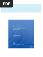 Full Download Parallelism and Prosody in the Processing of Ellipsis Sentences 1st Edition Katy Carlson PDF DOCX