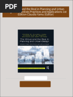 Complete Download The Virtual and the Real in Planning and Urban Design Perspectives Practices and Applications 1st Edition Claudia Yamu (Editor) PDF All Chapters