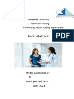 المستندantinatal care اخر تعديل_edited