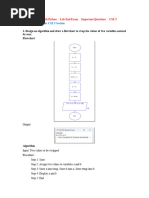 Python Lab End Exam Questions CSE5