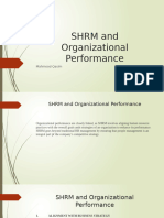 2 SHRM and Organizational Performance