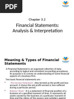 Chapter 3.2 - Financial Statement Analysis