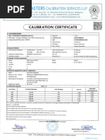 Thrmocouple & Temp.indicator Calb.report