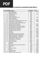 Consamtion cons Maret 2018