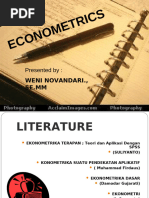 Econometric s