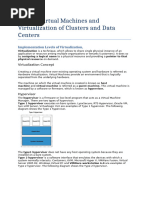 UNIT 2 Virtual Machines and Virtualization of Clusters and Data Centers