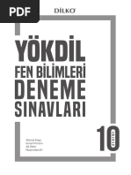 Yokdil Fen Deneme Sinavlari