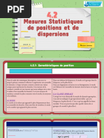 4.2 - Mesures statistiques