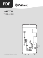 Unistor DHW Installation Instructions