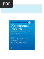 Nutritional Health Strategies for Disease Prevention Nutrition and Health 2nd Edition Norman J. Temple 2024 scribd download