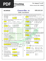 12TH CHEM QUIZ - 31 D & F block