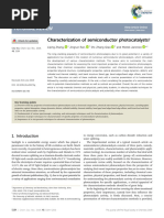 Characterization of Semiconductor Photocatalysts c9cs 00172g