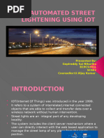 Automated Street Lightening Using Iot1