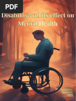 Disability and its effect on Mental Health