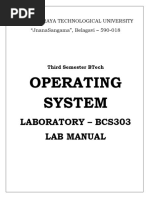 Operating System Lab Manual