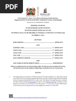 Dari Limited  5 others v East African Development Bank (Petition (Application) E012of2023) 2024KESC58(KLR) (11October2024) (Ruling)