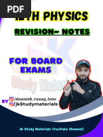 12th Physics Revision Notes (Only for Revision Purpose)