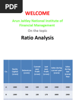 Ratio Analysis