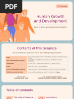 Human Growth and Development by Slidesgo