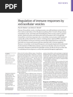 Regulation of immune responses by extracellular vesicles