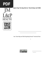 Effect of Video vs. Lecture/Demonstration in Improving Nursing Interns’ Knowledge and Skills Regarding External Ventricular Drain (EVD): A Quasi-Experimental Study