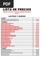 Lista de Precio Octubre