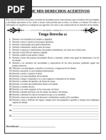 CARTA DE MIS DERECHOS ACERTIVOS