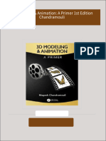 Download full 3D Modeling & Animation: A Primer 1st Edition Chandramouli ebook all chapters