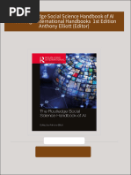 Get The Routledge Social Science Handbook of AI Routledge International Handbooks  1st Edition Anthony Elliott (Editor) PDF ebook with Full Chapters Now