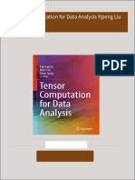 Full Download Tensor Computation for Data Analysis Yipeng Liu PDF DOCX