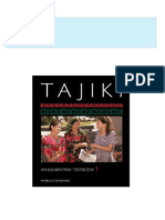 Download full Tajiki An Elementary Textbook Volume 1 with ISO Nasrullo Khojayori ebook all chapters